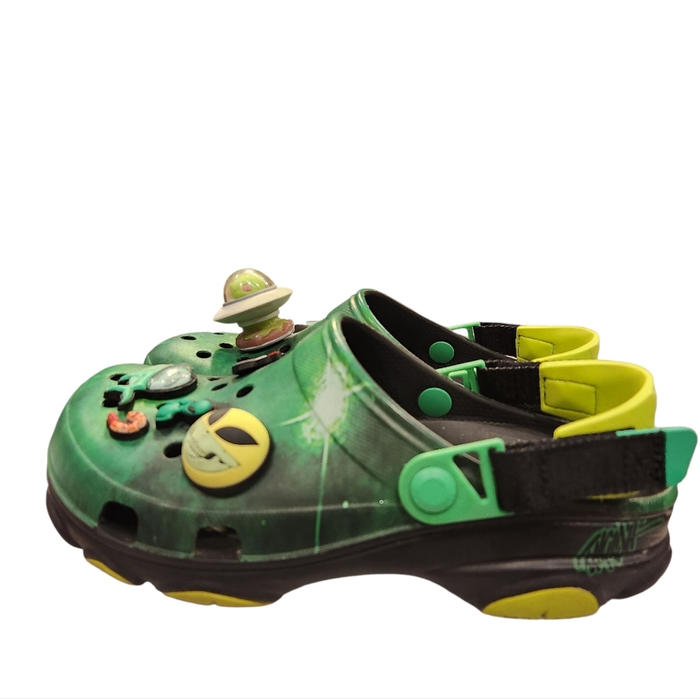 PRE-LOVED CONDITION | Men's Crocs Ron English x All-Terrain Clog Area 54 | M7 W9 - Picture 5 of 16